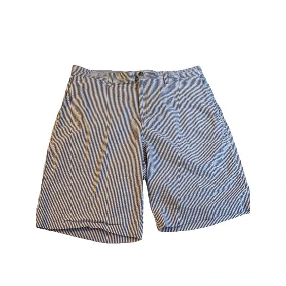 Polo Ralph Lauren Seersucker Stretch‎ Classic Fit Chino Shorts Men's Size 34 - Picture 3 of 6